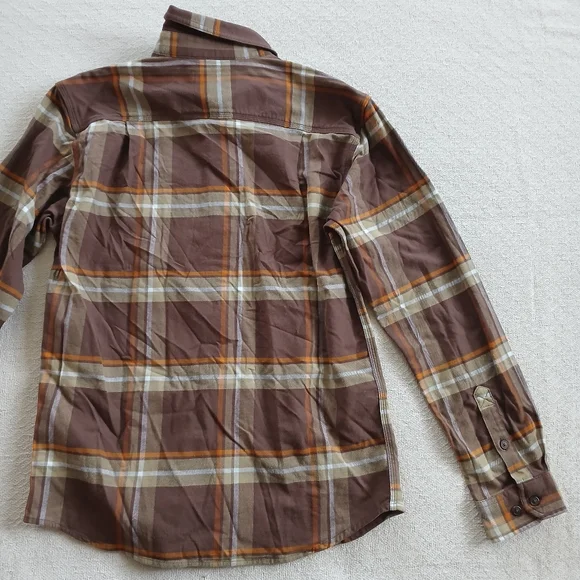 carhartt ♡ rugged flex relaxed flannel shirt small - Picture 9 of 9